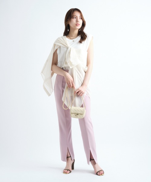 Mystrada フレアチュニック×パンツＳＥＴ Mystrada（マイストラーダ）の「フレアチュニック×パンツSET