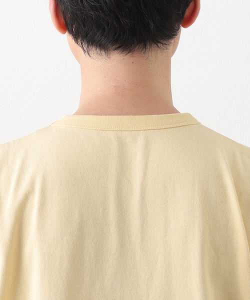 B.C STOCK(ベーセーストック)の「CRH C/N-T-BACK 2 BACK-(Tシャツ/カットソー・メンズ・ホワイト/イエロー・SMALL/MEDIUM/LARGE)」の13枚目の写真