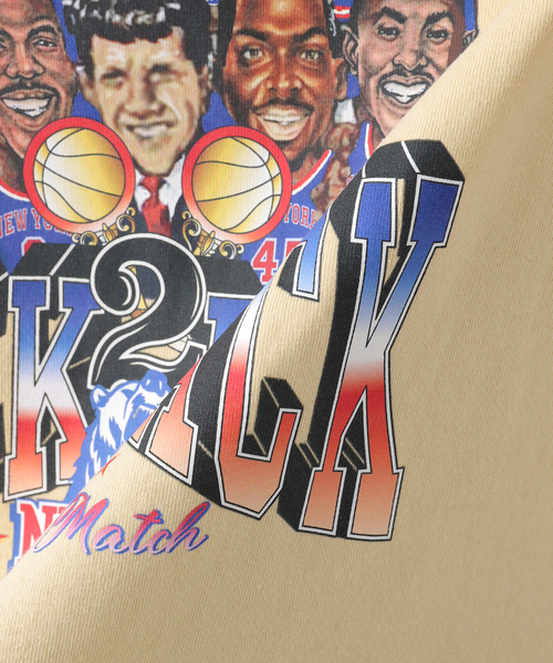 B.C STOCK(ベーセーストック)の「CRH C/N-T-BACK 2 BACK-(Tシャツ/カットソー・メンズ・ホワイト/イエロー・SMALL/MEDIUM/LARGE)」の5枚目の写真