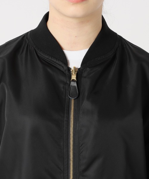 JOURNAL STANDARD（ジャーナルスタンダード）の「■リバーシブルMA-1（MA-1・レディース・カーキ系1/ベージュ系その他/ネイビー/ブラック・FREE）」の14枚目の写真