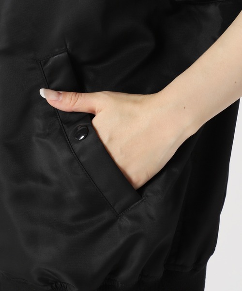 JOURNAL STANDARD（ジャーナルスタンダード）の「■リバーシブルMA-1（MA-1・レディース・カーキ系1/ベージュ系その他/ネイビー/ブラック・FREE）」の18枚目の写真