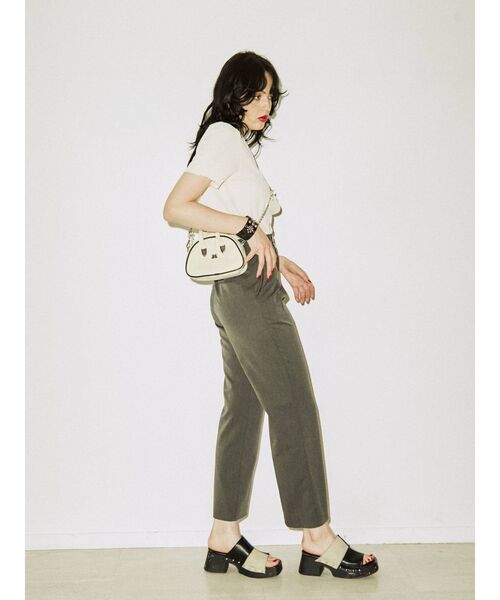 jouetie（ジュエティ）の「ダブルボタンブラウス（シャツ/ブラウス・レディース・ブラック/パープル/イエロー/アイボリー・MEDIUM）」の10枚目の写真