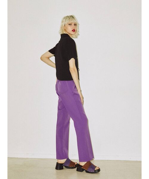 jouetie（ジュエティ）の「ダブルボタンブラウス（シャツ/ブラウス・レディース・ブラック/パープル/イエロー/アイボリー・MEDIUM）」の18枚目の写真