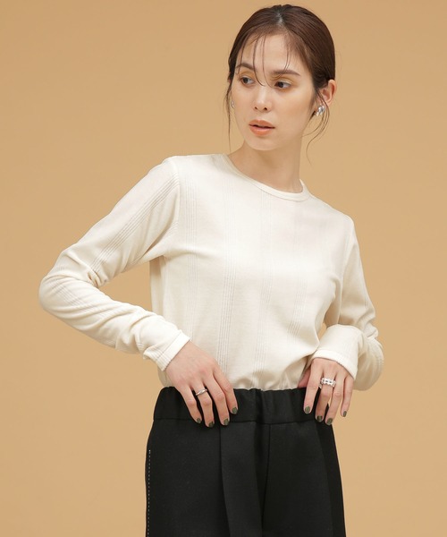 MILLER（ミラー）の「Robert P. Miller/別注 ベロア L/S TEE（T
