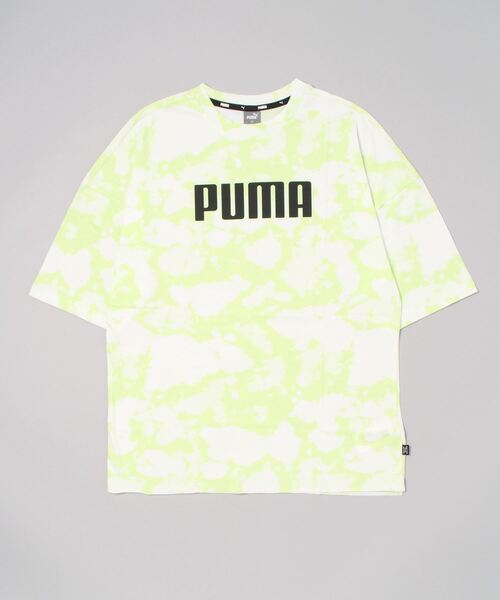 PUMA（プーマ）の「プーマ PUMA SUMMER グラフィック AOP Tシャツ_（Tシャツ/カットソー・レディース・ラベンダー/ライトグリーン・M/XL/S/L）」の2枚目の写真