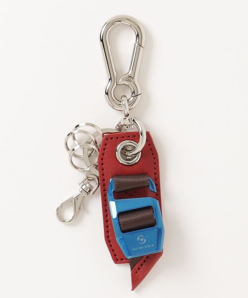 master-piece(マスターピース)の「master-piece/マスターピース hook buckle key ring キーリング No.02003(キーホルダー・メンズ・ブラック/ネイビー/レッド/グリーン/キャメル・F)」の1枚目の写真