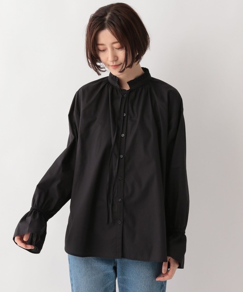 A part by（アパートバイ）の「フリルハイネックブラウス 150722