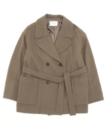PUBLIC TOKYO | 【WEB限定】ビッグカラーオーバーショートコート(チェスターコート)