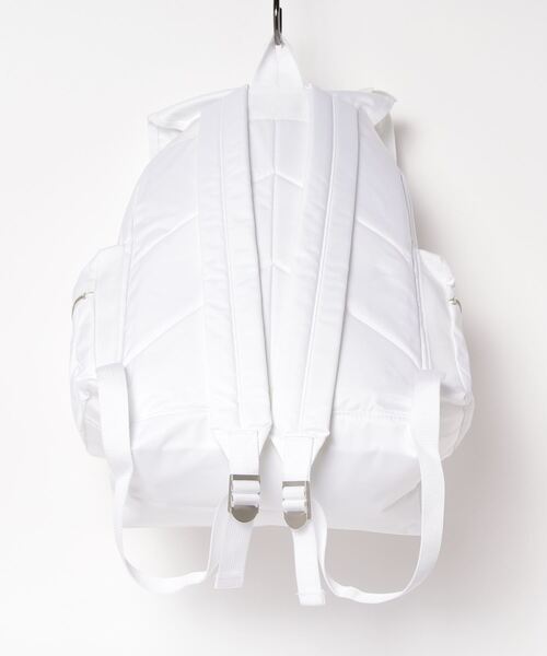 603（ロクマルサン）の「603　4ポケットナイロンミニリュック（バックパック/リュック・メンズ・ホワイト/ブラック・FREE）」の3枚目の写真