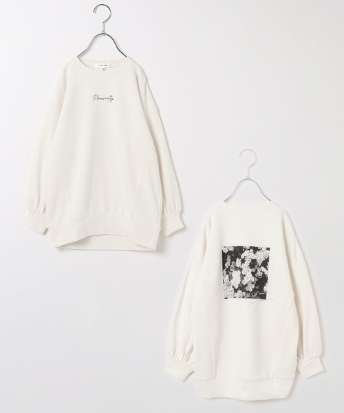 GLOBAL WORK(グローバルワーク)の「マルチファンクション/ロゴチュニックスウェット/269254(スウェット・キッズ・ホワイト系8/チャコールグレー/ベージュ系その他/ホワイト系その他3/グレー系8・110cm/120cm/130cm/100cm/160cm/140cm/150cm)」の20枚目の写真