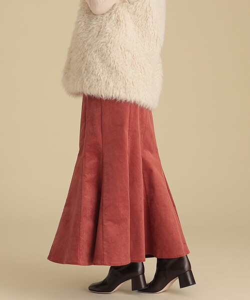 Ray BEAMS（レイビームス）の「Ray BEAMS / コーデュロイ マーメイド スカート（スカート・レディース・ベージュ/オフホワイト/ブラウン系その他5・1/0）」の20枚目の写真