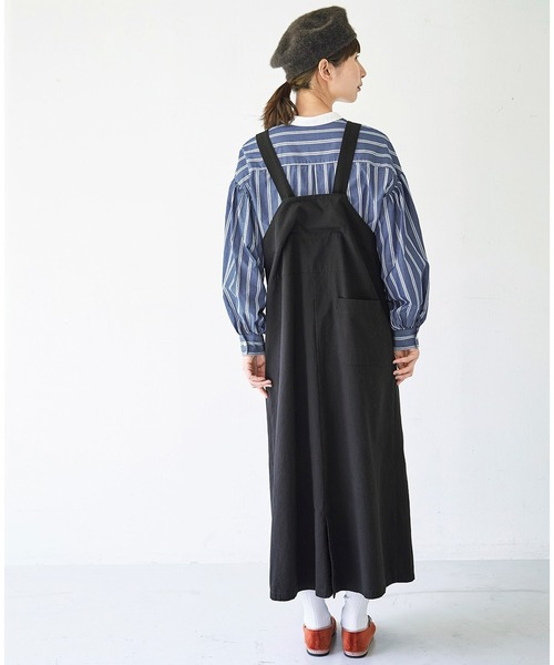 Sunny clouds(サニークラウズ)の「サニークラウズ feat. Shuttle Notes kazumiさんのクレリックストライプブラウス〈レディース〉(シャツ/ブラウス・レディース・ブルー・MEDIUM/LARGE/X-LARGE/XX-LARGE/NM)」の15枚目の写真