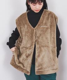 FEELING MADE（フィーリングメイド）の「【展開店舗限定】FEELING MADE ハイパイル フリース Vネック ベスト<UNISEX>（ベスト・メンズ）」