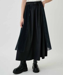 CITY TOKYO | カバープリーツコンビネーションスカート(スカート)