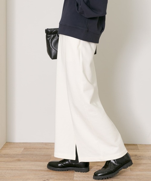 URBAN RESEARCH Sonny Label（アーバンリサーチサニーレーベル）の「裏毛スリットタイトスカート（スカート・レディース・ブラック/オフホワイト/ピンク・FREE）」の22枚目の写真