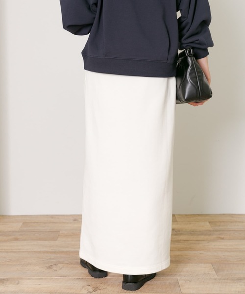 URBAN RESEARCH Sonny Label（アーバンリサーチサニーレーベル）の「裏毛スリットタイトスカート（スカート・レディース・ブラック/オフホワイト/ピンク・FREE）」の17枚目の写真