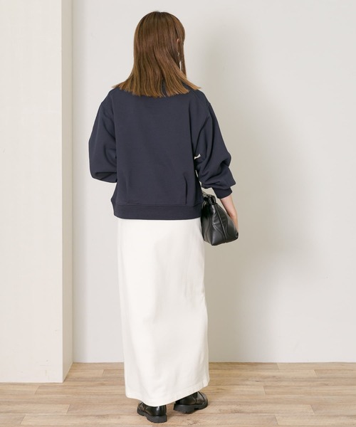 URBAN RESEARCH Sonny Label（アーバンリサーチサニーレーベル）の「裏毛スリットタイトスカート（スカート・レディース・ブラック/オフホワイト/ピンク・FREE）」の14枚目の写真