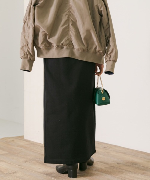 URBAN RESEARCH Sonny Label（アーバンリサーチサニーレーベル）の「裏毛スリットタイトスカート（スカート・レディース・ブラック/オフホワイト/ピンク・FREE）」の18枚目の写真