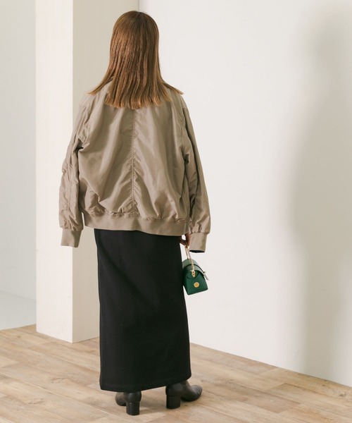 URBAN RESEARCH Sonny Label（アーバンリサーチサニーレーベル）の「裏毛スリットタイトスカート（スカート・レディース・ブラック/オフホワイト/ピンク・FREE）」の15枚目の写真