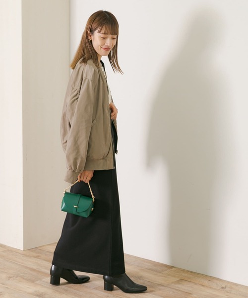 URBAN RESEARCH Sonny Label（アーバンリサーチサニーレーベル）の「裏毛スリットタイトスカート（スカート・レディース・ブラック/オフホワイト/ピンク・FREE）」の6枚目の写真