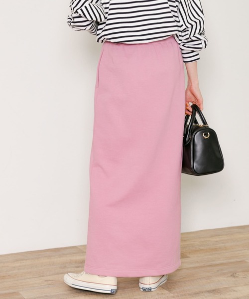 URBAN RESEARCH Sonny Label（アーバンリサーチサニーレーベル）の「裏毛スリットタイトスカート（スカート・レディース・ブラック/オフホワイト/ピンク・FREE）」の19枚目の写真