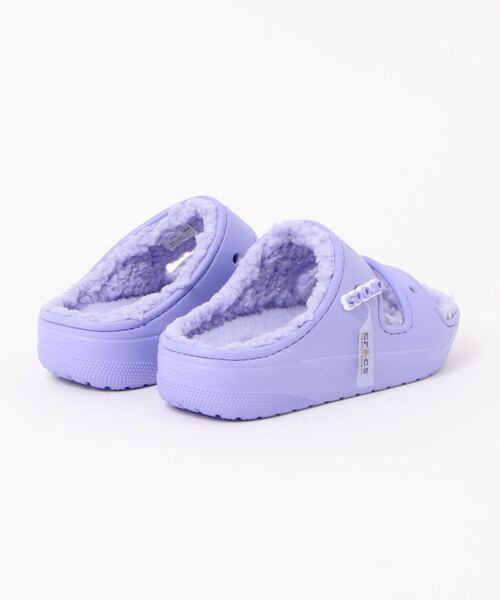 crocs（クロックス）の「クロックス クラシック コージー サンダル サンダル / crocs Classic Cozzzy Sandal（サンダル・レディース・ホワイト/アイボリー/ボルドー/ブラック×ブラック/バイオレット/イエロー系その他/アクア/パープル/ブルー・22cm/23cm/24cm/25cm/26cm/27cm/28cm/29cm/21cm）」の10枚目の写真