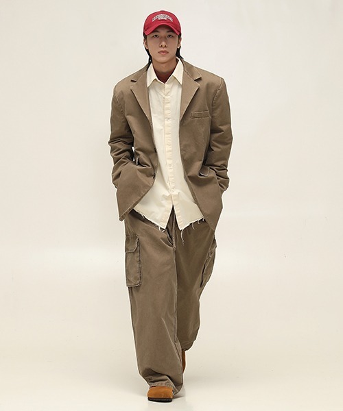 MASONPRINCE（メイソンプリンス）の「ウォッシュ加工コットンワイド