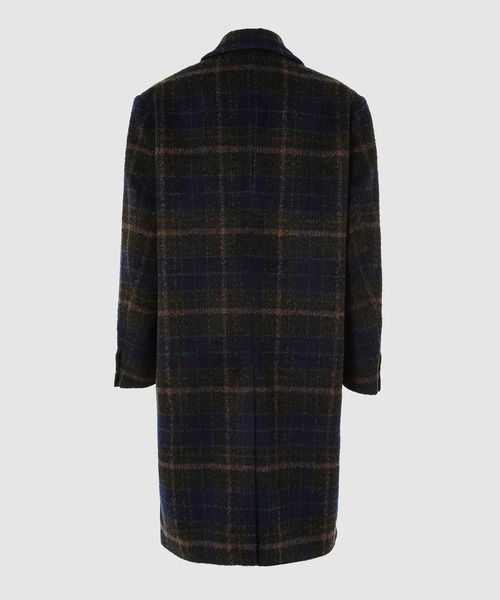 Feng Chen Wang（フェン・チェン・ワン）の「Plaid Nylon panelled coat（その他アウター・メンズ・ブラック・S/M）」の7枚目の写真