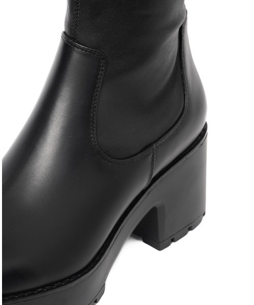 REZOY（リゾイ）の「【22AW新作】【REZOY】厚底ユニットソールストレッチロングブーツ（ブーツ・レディース・ブラウン/ブラック・L/S/LL/M）」の10枚目の写真