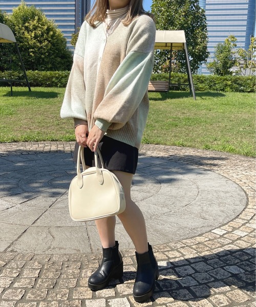 セール】グラデーションニットカーディガン【ZOZOTOWN限定アイテム