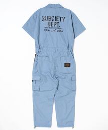 Subciety オールインワン つなぎ バーガンディ Subciety（サブサエティ）の「ALL IN ONE（つなぎ