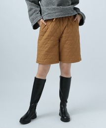 キルティングショートパンツ