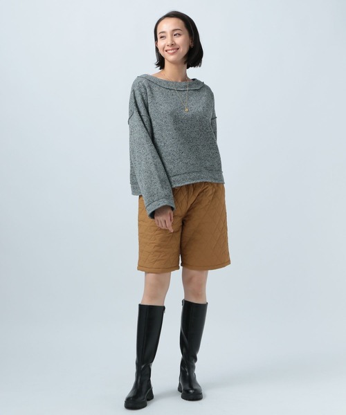 BAYFLOW（ベイフロー）の「キルティングショートパンツ（その他パンツ・レディース・カーキ/キャメル・SMALL/MEDIUM）」の10枚目の写真