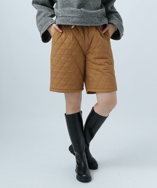 BAYFLOW（ベイフロー）の「キルティングショートパンツ（その他パンツ・レディース・カーキ/キャメル・SMALL/MEDIUM）」の12枚目の写真