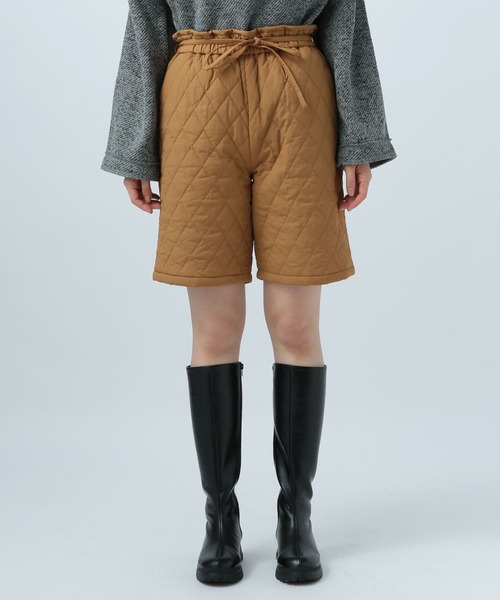 BAYFLOW（ベイフロー）の「キルティングショートパンツ（その他パンツ・レディース・カーキ/キャメル・SMALL/MEDIUM）」の13枚目の写真