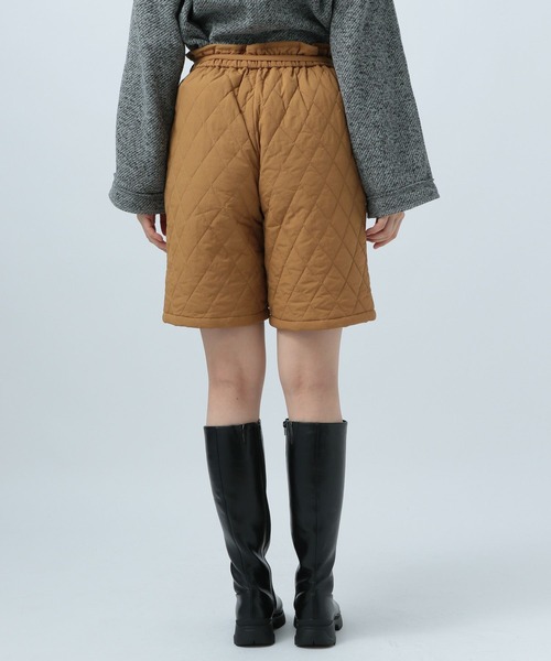 BAYFLOW（ベイフロー）の「キルティングショートパンツ（その他パンツ・レディース・カーキ/キャメル・SMALL/MEDIUM）」の15枚目の写真
