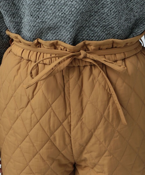 BAYFLOW（ベイフロー）の「キルティングショートパンツ（その他パンツ・レディース・カーキ/キャメル・SMALL/MEDIUM）」の18枚目の写真