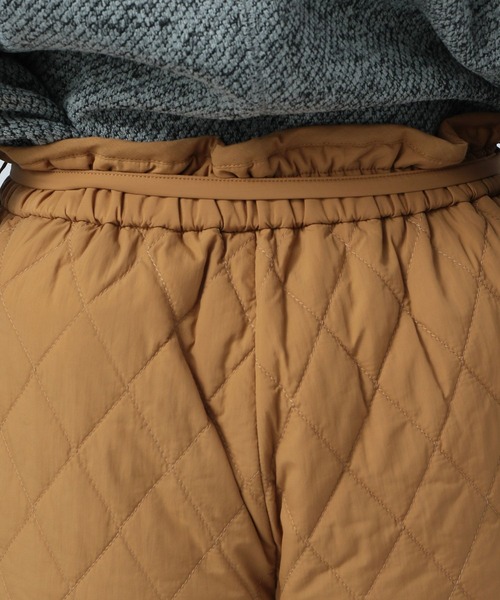 BAYFLOW（ベイフロー）の「キルティングショートパンツ（その他パンツ・レディース・カーキ/キャメル・SMALL/MEDIUM）」の21枚目の写真