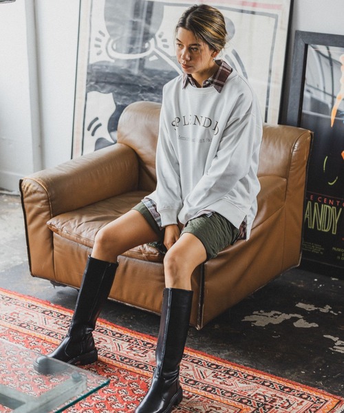 BAYFLOW（ベイフロー）の「キルティングショートパンツ（その他パンツ・レディース・カーキ/キャメル・SMALL/MEDIUM）」の5枚目の写真