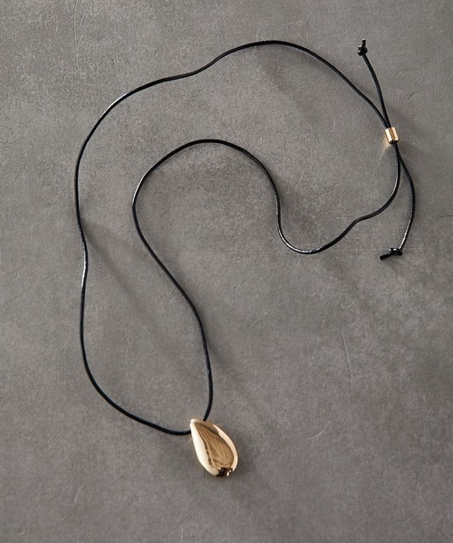 PAPILLONNER（パピヨネ）の「雫トップコードネックレス/PAPILLONNER/パピヨネ（ネックレス・レディース・シルバー/ゴールド・FREE）」の8枚目の写真