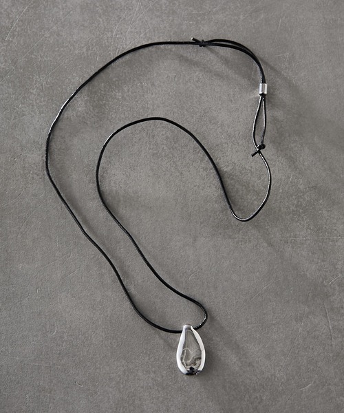 PAPILLONNER（パピヨネ）の「雫トップコードネックレス/PAPILLONNER/パピヨネ（ネックレス・レディース・シルバー/ゴールド・FREE）」の9枚目の写真