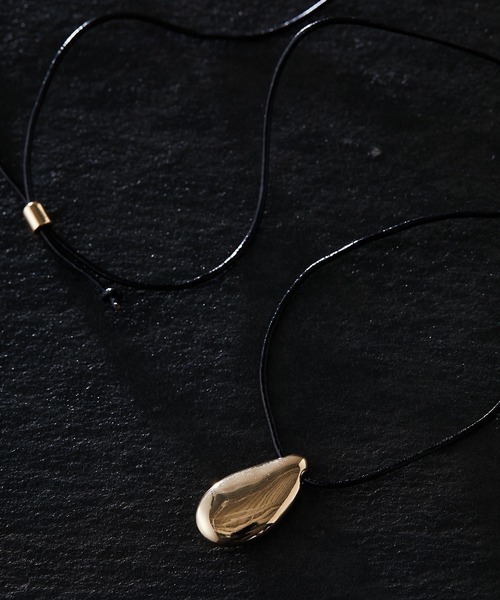 PAPILLONNER（パピヨネ）の「雫トップコードネックレス/PAPILLONNER/パピヨネ（ネックレス・レディース・シルバー/ゴールド・FREE）」の7枚目の写真