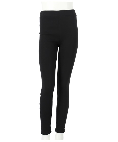 ANAP GｉRL（アナップガール）の「サイドロゴ裏シャギーレギンス（レギンス/スパッツ・キッズ・ブラック/ライトグレー・XS/S/M）」の12枚目の写真