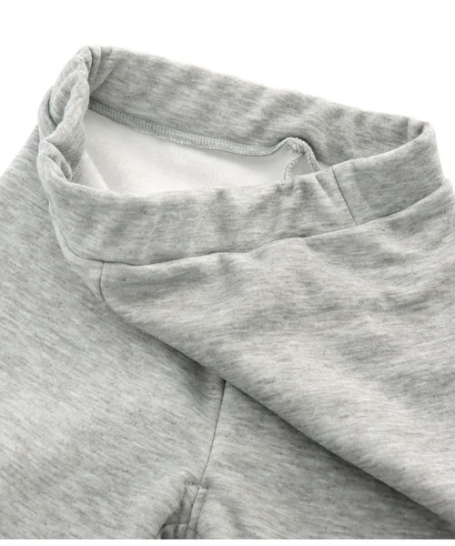 ANAP GｉRL（アナップガール）の「サイドロゴ裏シャギーレギンス（レギンス/スパッツ・キッズ・ブラック/ライトグレー・XS/S/M）」の16枚目の写真