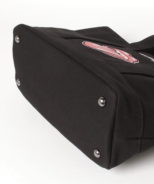 RAWLIFE(ロウライフ)の「BACK SPIN!GOLF/バックスピンゴルフ/【The Rolling Stones】Red Lick Cart Bag(トートバッグ・メンズ・ブラック・F)」の2枚目の写真