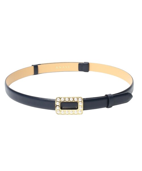 ANAYI（アナイ）の「パールプレートベルト（ベルト）」 - WEAR