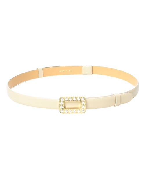 ANAYI（アナイ）の「パールプレートベルト（ベルト）」 - WEAR