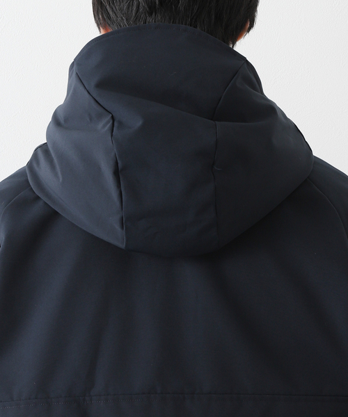DANTON(ダントン)の「【DANTON / ダントン】 DOWN ARMY HOODED JACKET DT-A0030 LAS(ブルゾン・メンズ・ブラック/ネイビー/カーキ・SMALL/MEDIUM/LARGE)」の9枚目の写真