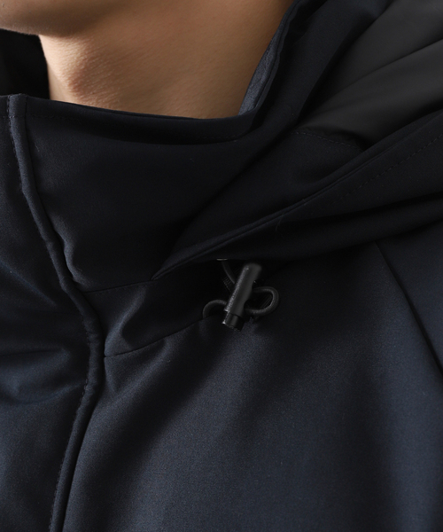 DANTON(ダントン)の「【DANTON / ダントン】 DOWN ARMY HOODED JACKET DT-A0030 LAS(ブルゾン・メンズ・ブラック/ネイビー/カーキ・SMALL/MEDIUM/LARGE)」の12枚目の写真