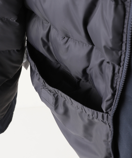 DANTON(ダントン)の「【DANTON / ダントン】 DOWN ARMY HOODED JACKET DT-A0030 LAS(ブルゾン・メンズ・ブラック/ネイビー/カーキ・SMALL/MEDIUM/LARGE)」の22枚目の写真